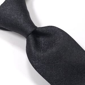 ALFANI Men's Necktie, Color Black, Subtle Geometric Pattern, MSRP $55, NWT